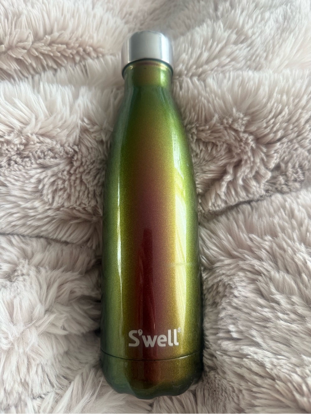 S’well Spredfast Iridescent Green 17 oz Stainless Steel Water Bottle